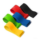 Loop Bands for Fitness, Yoga, Pilates, Legs, Waist, Shoulders, Hips and Strength Training - Set of 5.