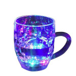 Rainbow Magic Colour Cup with Led Light, 250 ml, Multicolor|Magical Lighting Cup Best Gift for Birthday, Christmas, Anniversary Inductive Rainbow.