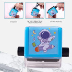 Math Roller Stamp for Addition Subtraction Multiplication Division, Roller Number Teaching Practice Math Stamp Roller Digital Teaching Stamp.