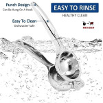Manual Lemon Squeezer - Heavy Duty Stainless Steel - Press Hand Lime Citrus Fruit Juicer (Pack of 1).