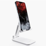 Mobile Holding Tabletop Stand, 180 Perfect View, Height Adjustment, Wide Compatibility, Multipurpose, Anti-Skid Design