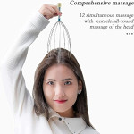 Head Neck Scalp Massager Massage Octopus Equipment