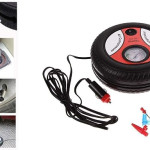 Compressor for Car and Bike 12V 300 PSI Tyre Inflator Air Pump for Motorbike,Bicycle,for Football,Cycle Pumps for Bicycle Pump for tubeless (R