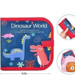 Erasable Doodle Books with 12 Watercolor Pens, Portable Drawing Pad , Writing Boards 2~12, Painting Toy Set for Car Travel, Road Trip.