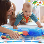 Mistico Baby Kids Water Play Mat Toys Inflatable Tummy Time Leakproof Water Play Mat, Fun Activity Play Center Indoor and Outdoor Water Play Mat.