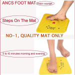 Acupressure Magnetic Pyramidal Therapy for Stress and Pain Relief, Blood Circulation Health Care Useful for Heel/Knee/Leg Pain Deluxe Foot Man