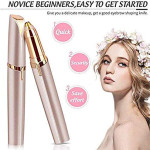 Portable eyebrow trimmer for women, epilator for women facial hair, upper lips remover,Face, Lips, Nose hair removal trimmer for women.