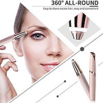Portable eyebrow trimmer for women, epilator for women facial hair, upper lips remover,Face, Lips, Nose hair removal trimmer for women.
