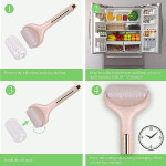 Ice Roller Massager Face Cooling Neck Skin Tightening Roller Brighten Complexion and Reduce Anti- Wrinkles Facial Skin Lifting, Under Eye Puffiness.