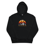 Men Full Sleeve - Black Hoodie - Life Is An Adventure Text Printed Graphic Design