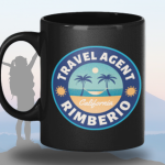 Black Printed Mug- Travel Agency Printed Mug