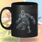 Black Printed Mug- Black Panther Printed Mug
