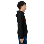 Men Full Sleeve - Black Hoodie - Life Is An Adventure Text Printed Graphic Design
