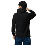 Men Full Sleeve - Black Hoodie - Life Is An Adventure Text Printed Graphic Design