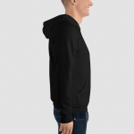 Men Hoodie - Black Hoodie, Full Sleeve Hoodie