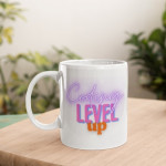 White Printed Mug - Code Written On Mug