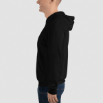 Men Hoodie - Black Hoodie, Full Sleeve Hoodie