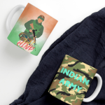 White Printed Mug - Special Hero Indian Army Mug