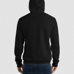 Men Hoodie - Black Hoodie, Full Sleeve Hoodie