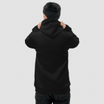 Men Hoodie - Black Hoodie, Full Sleeve Hoodie