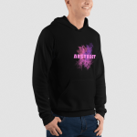 Men Hoodie - Black Hoodie, Full Sleeve Hoodie