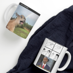 White Printed Mug- Modern Problem Require Modern Solution Printed Mug
