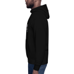 Men Full Sleeve - Black Hoodie - Japanese Samurai Warrior Face Printed Graphic Design