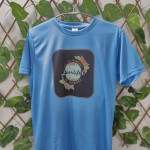 Blue T-Shirt Printed - Beautiful Be Yourself - You Are Special.