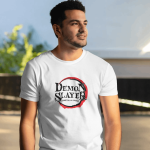 T-Shirt Dual Side Printed - Demon Slayer Printed T-Shirt