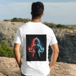 T-Shirt Dual Side Printed - Dragon Boll Z Goku Printed T-Shirt