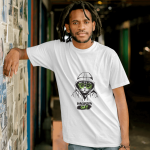 T-Shirt Printed - Hacker Cat Printed T-Shirt
