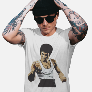T-Shirt Dual Side Printed - Bruce Lee T-Shirt