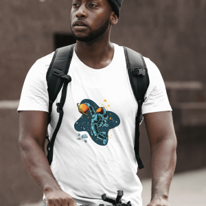 T-Shirt Printed - Astronaut Printed T-Shirt