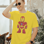 T-Shirt For Men - Iron Man Printed T-Shirt