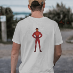 T-Shirt Dual Side Printed - Dare Devil Printed T-Shirt