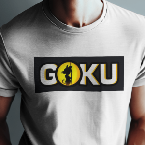 T-Shirt Dual Side Printed - Dragon Boll Z Goku Printed T-Shirt