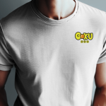 T-Shirt Dual Side Printed - Dragon Boll Z Goku Printed T-Shirt