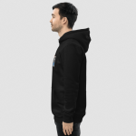 Men Hoodie - Black Hoodie, Full Sleeve Hoodie