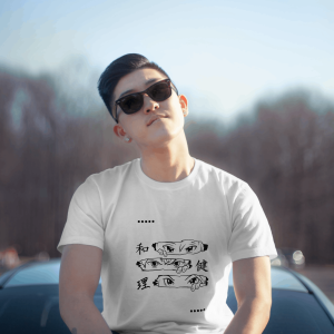 T-Shirt Printed - Japanis Anime Character Printed T-Shirt