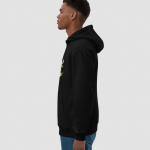 Men Hoodie - Black Hoodie, Full Sleeve Hoodie