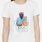 Single Side Printed T-shirt - Best Furry Friend
